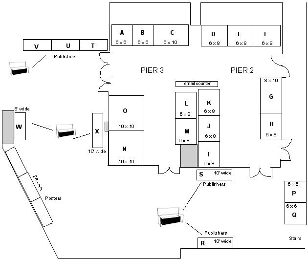 Exhibits Floor Plan